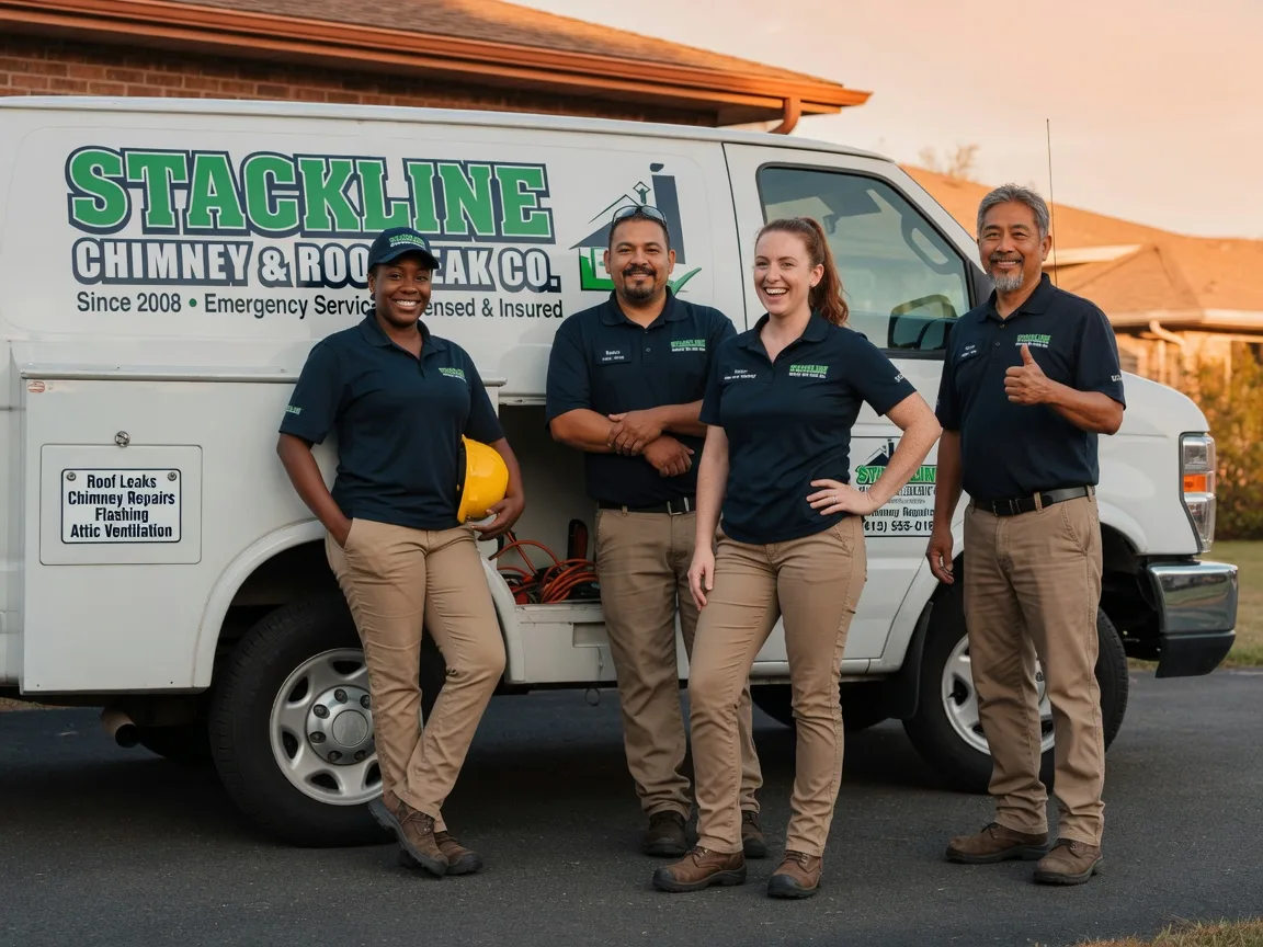 Chimney flashing repair company in Idlewild, MI